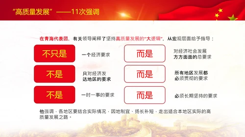 聚焦全国两会到团组高频词PPT模板