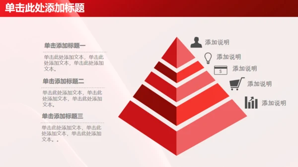 红色简约大气商务工作总结汇报通用PPT模板