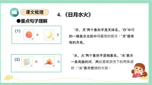 2023-2024学年统编版一年级语文上册第一单元（复习课件）