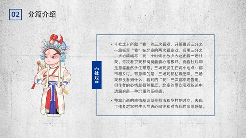 蓝色简约复古呐喊读书分享PPT