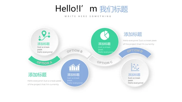 时尚简约医药医疗报告动态PPT