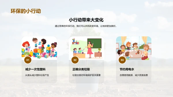 环保行动我们在行
