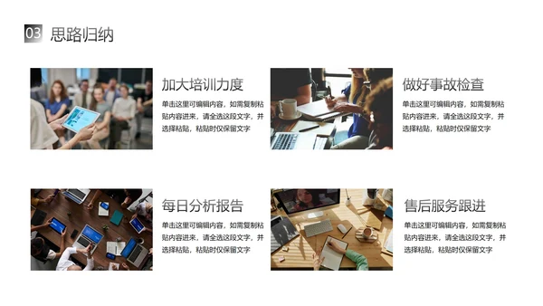 实景城市高级简约业务工作整改报告PPT模板