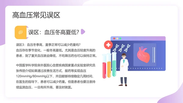 预防高血压心脑血管病健康知识讲座PPT课件