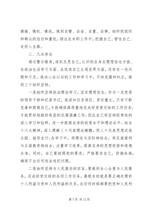 党员反腐倡廉的学习心得.docx