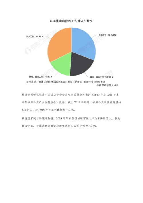 中国外卖行业市场分析城镇化发展孕育消费群体-大量流动人口提供就业人口.docx