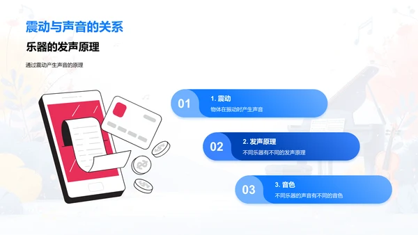 乐器世界探秘PPT模板