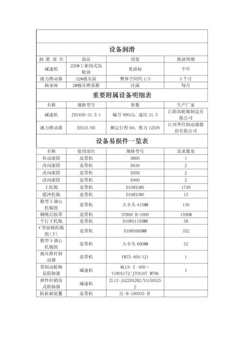 矿山机械设备标准手册.docx