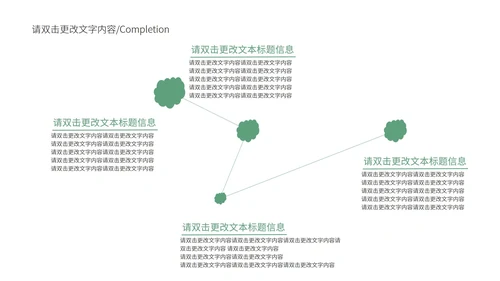 绿色简约几何风企业宣传汇报PPT模板