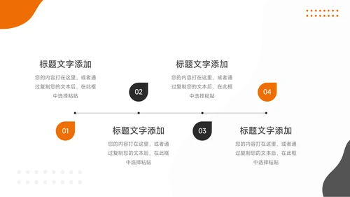 橙色欧美风公司部门培训PPT模板