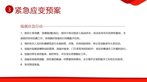 防震减灾5月12日全国防灾减灾日学校防灾防震演练PPT课件