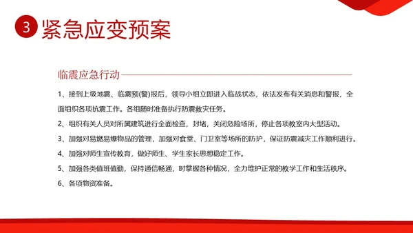 防震减灾5月12日全国防灾减灾日学校防灾防震演练PPT课件