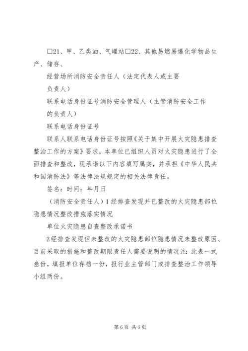 集中开展火灾隐患大排查大整改保安全工作方案 (2).docx