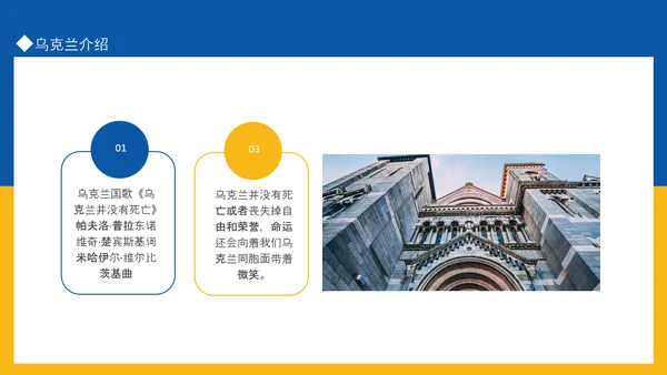 乌克兰国家介绍PPT模板