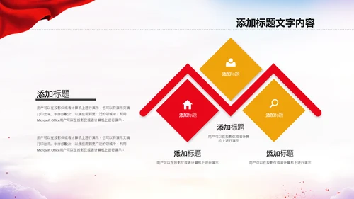 中国空军国防军事部队工作总结PPT模板