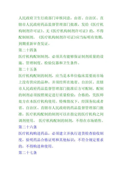 药品管理法.docx