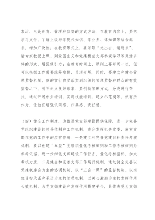 党支部存在问题及整改措施(6篇).docx