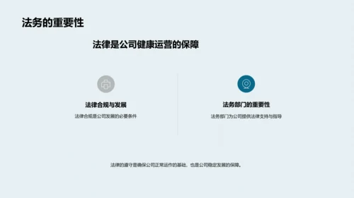 法务部门：公司的守护者