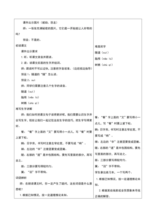 第二单元第1课时大单元子任务一奇异的石头