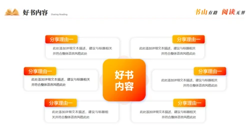 书山有路阅读无界读书分享通用PPT模板
