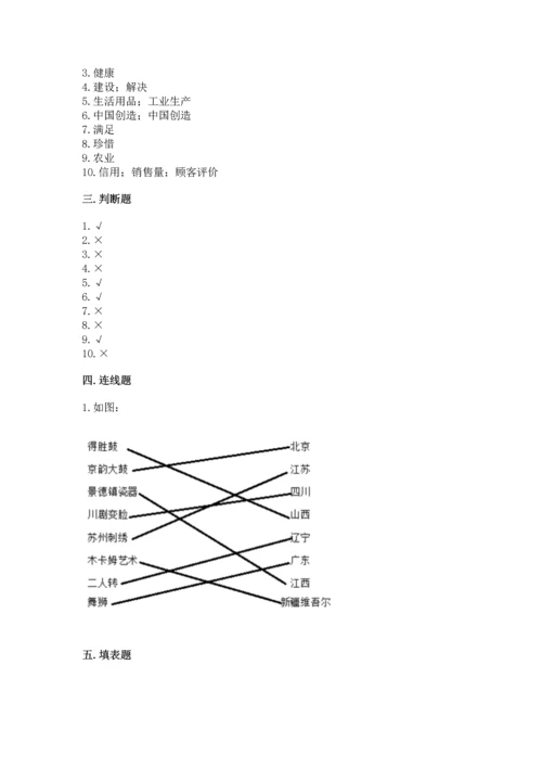 2023部编版四年级下册道德与法治期末测试卷（各地真题）word版.docx