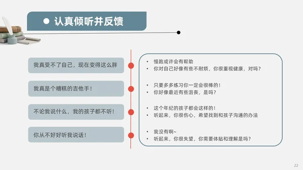 蓝色复古3d非暴力沟通读书分享PPT模板