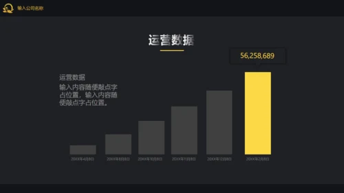 高端大气企业宣传介绍公司通用PPT模板