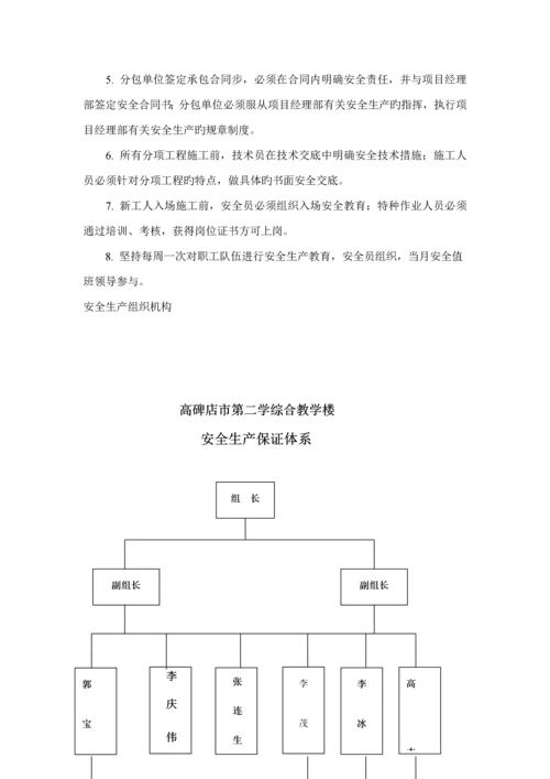 安全重点技术综合措施和专项综合施工专题方案培训资料.docx