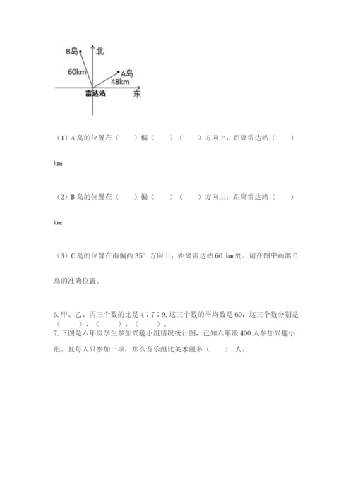 2022年人教版六年级上册数学期末测试卷【基础题】.docx