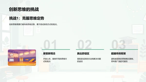 创新思维讲座PPT模板