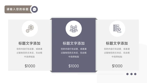 紫色图文实用欧美销售数据分析PPT模板