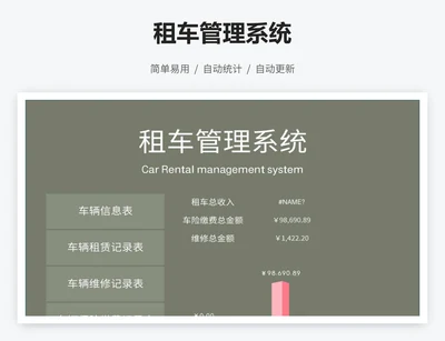 租车管理系统