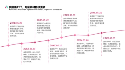 通用简约流程关系多项PPT内容页