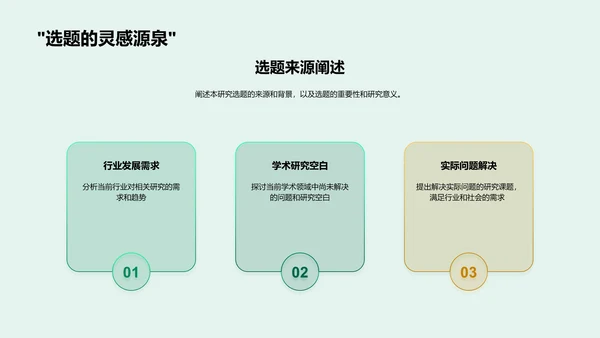 开题答辩报告PPT模板