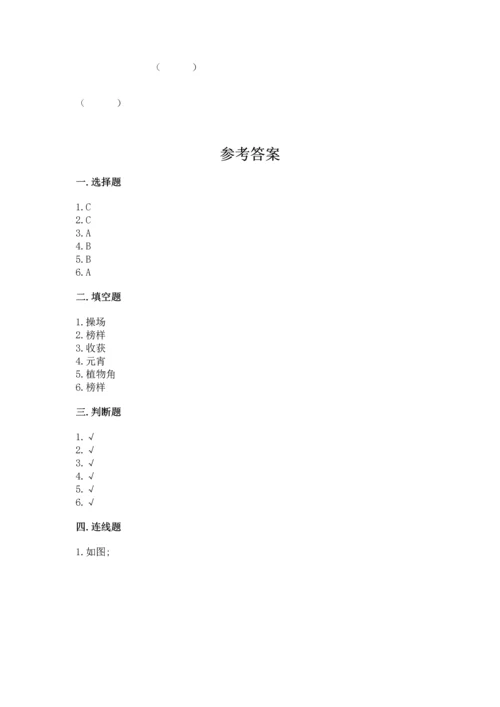 部编版小学二年级上册道德与法治期中测试卷附完整答案（有一套）.docx