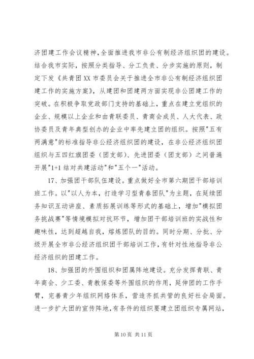 共青团工作重点.docx