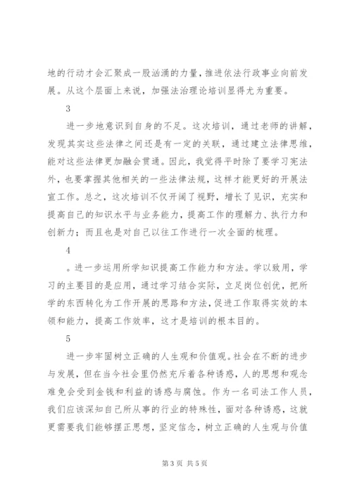 依法治理与法治能力建设培训心得 (2).docx