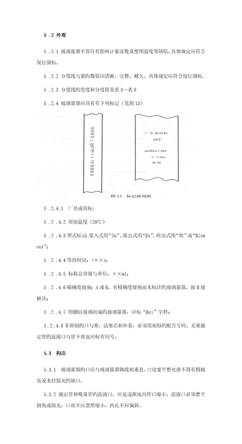 常用玻璃量器检定专题规程