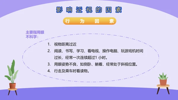爱眼护眼预防近视宣传PPT模板