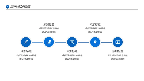 蓝色企业宣传公司简介产品推广PPT模板