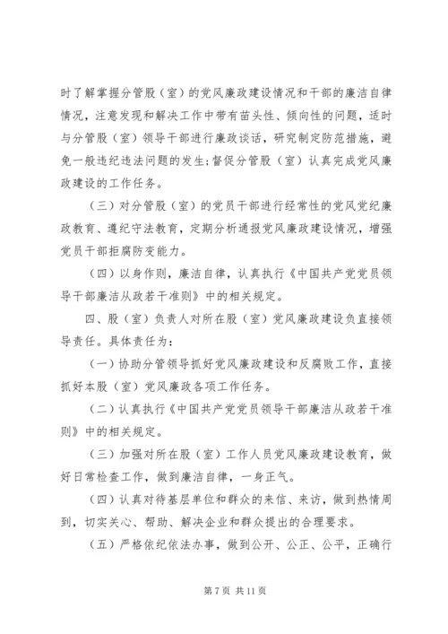 学校党支部党风廉政建设责任书.docx