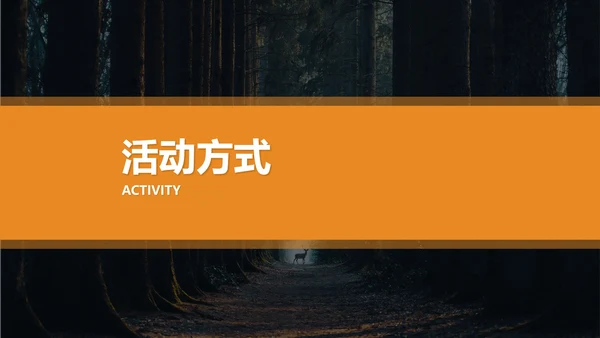 橙色画册风服装店七夕促销策划方案PPT模板