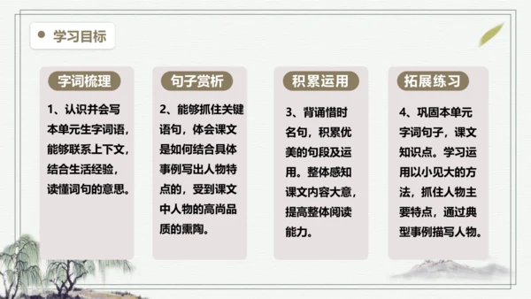 【学霸提优】统编版语文五上（ 第二单元重难点梳理复习）（课件）