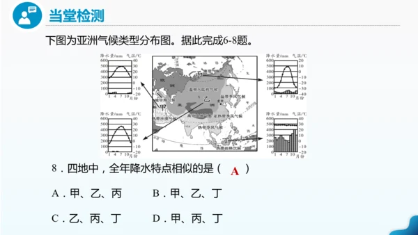人教版七下 7.1《自然环境》 第3课时 多样的气候  课件