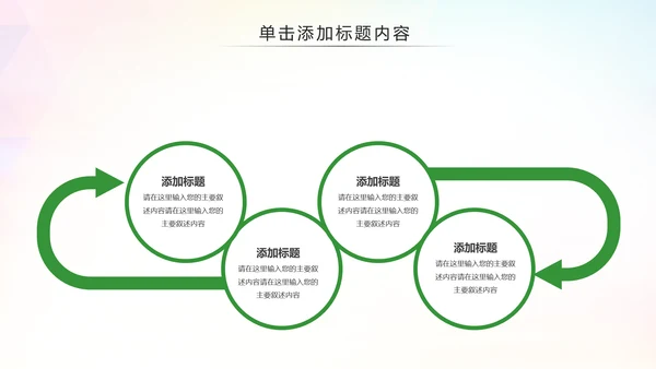 绿色环保低碳减能减排绿色出行公益PPT模板