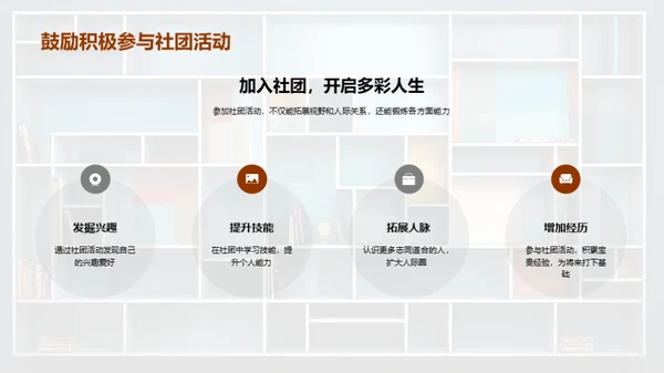 探索社团 创新生活