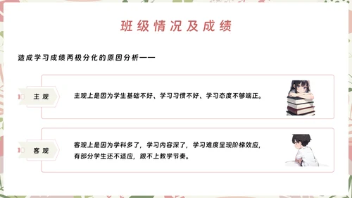 初中期中期末家长会ppt