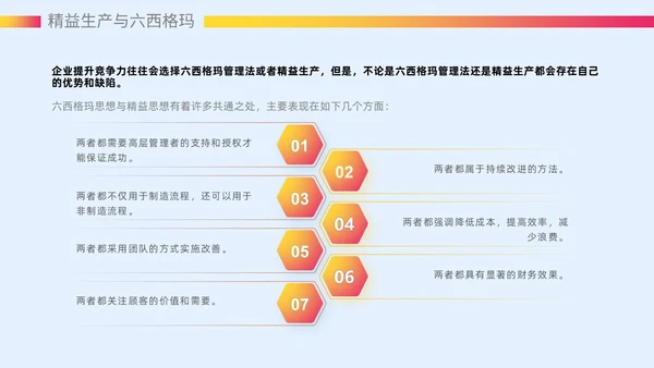 微粒体风质感大气精益生产六西格玛课件ppt