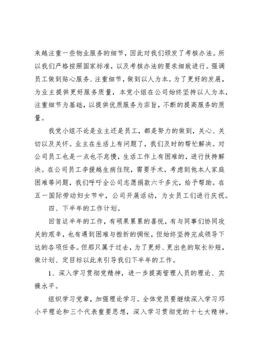 党小组事迹材料精选