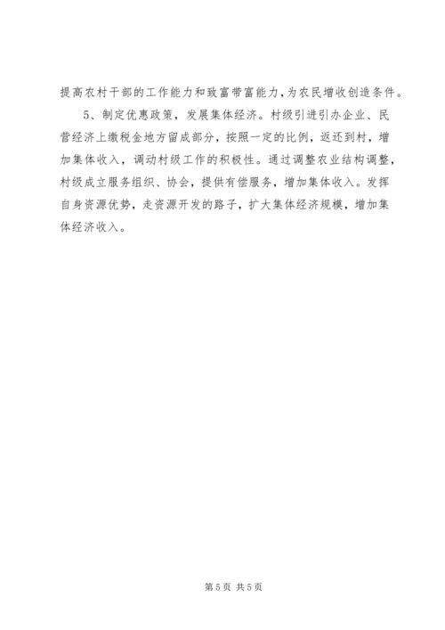 关于免征农业税后加强农村基层组织建设的措施建议 (7).docx